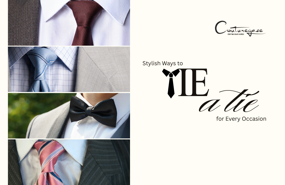 How to Tie a Tie knots