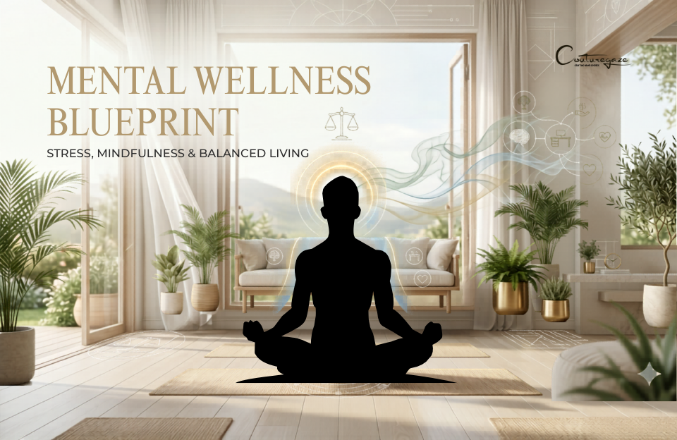 Mental Wellness Blueprint Stress, Mindfulness & Balanced Living