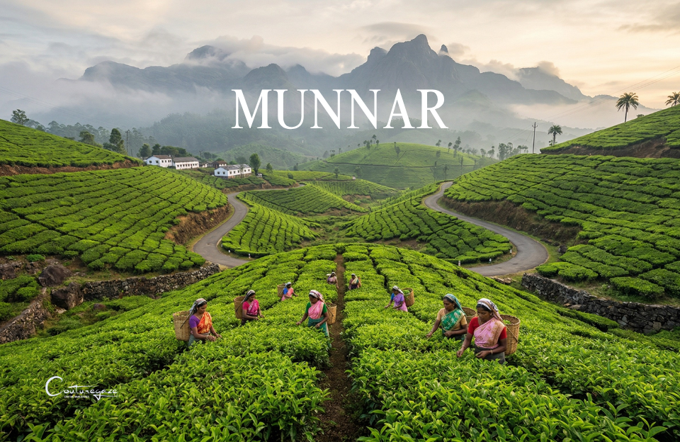 Munnar, Kerala – Green Hills and Tea Gardens